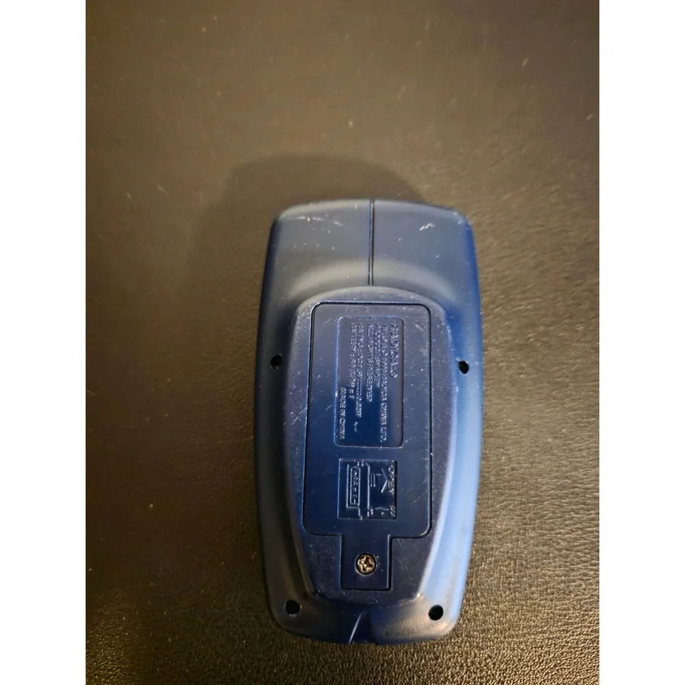 Radica Solitaire Handheld Electronic Game Navy Blue Vintage 1999 Model 72007